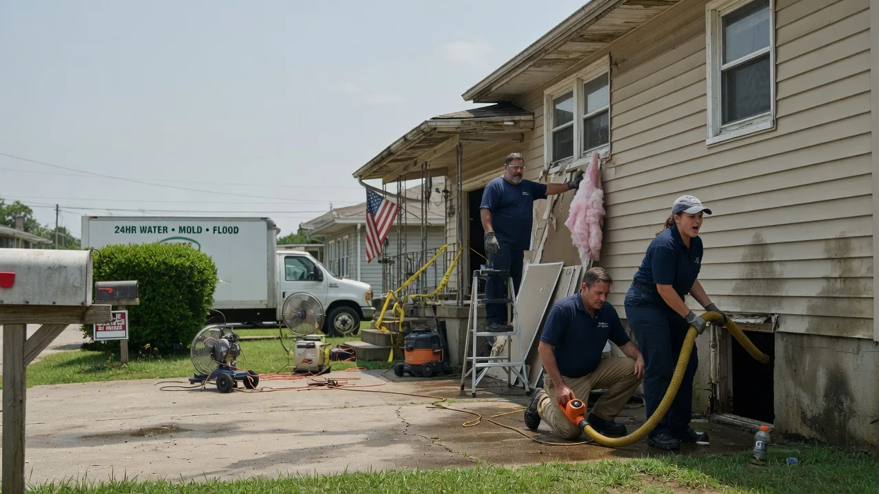 Water Damage Repair in Gunnison, MS near me